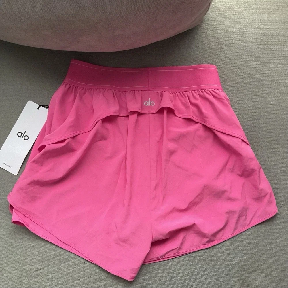 Alo Yoga Match Point Short Paradise Pink M